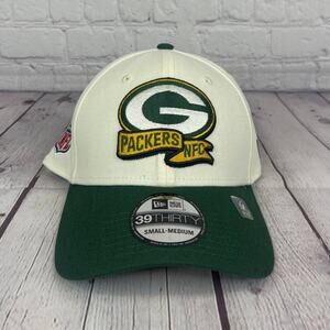 NWT New Era 39THIRTY 2022 NFL Green Bay Packers Sideline On-Field Flex Hat Cap